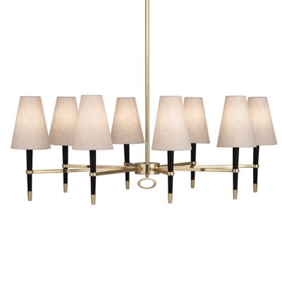 Ventana Oval Chandelier by Jonathan Adler - Starlight Lighting USA and Canada